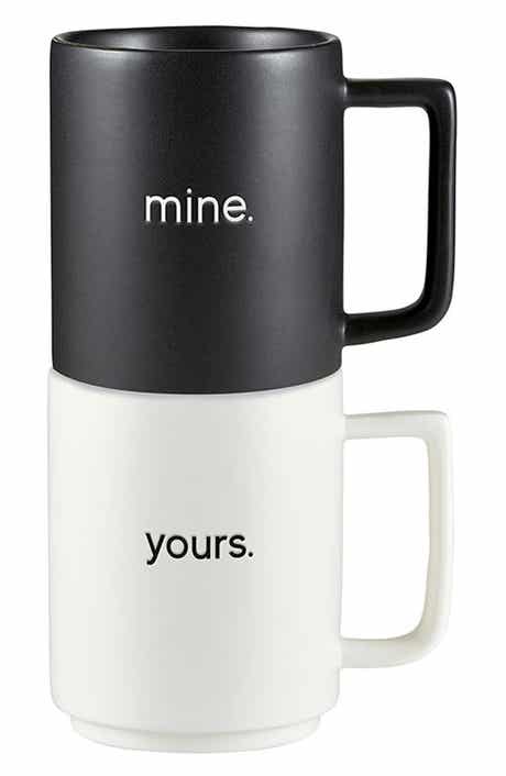 Yours & Mine Set of 2 Matte Mugs