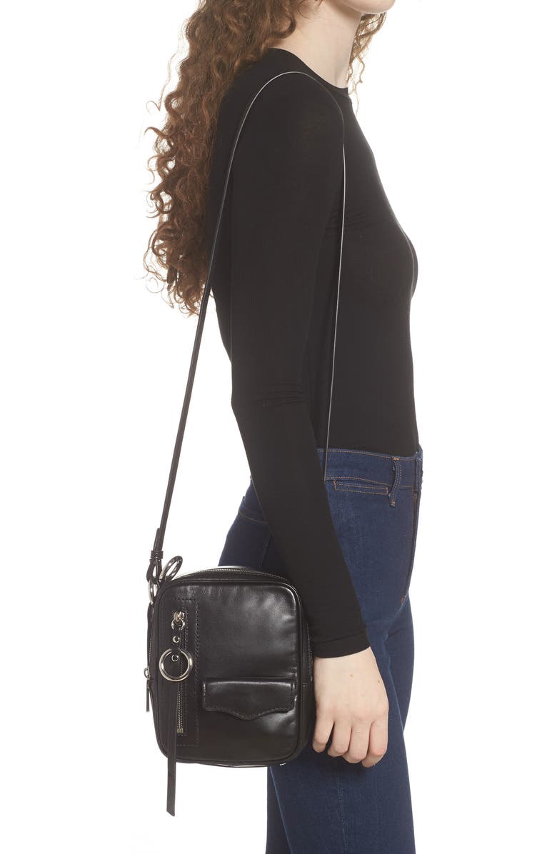 Rebecca Minkoff Jett Leather Crossbody Bag, Alternate, color,