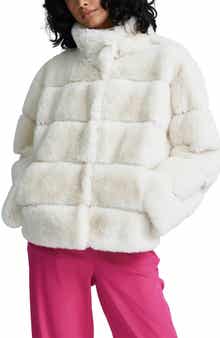 NVLT Boxy Faux Fur Jacket