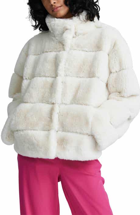 NVLT Boxy Faux Fur Jacket