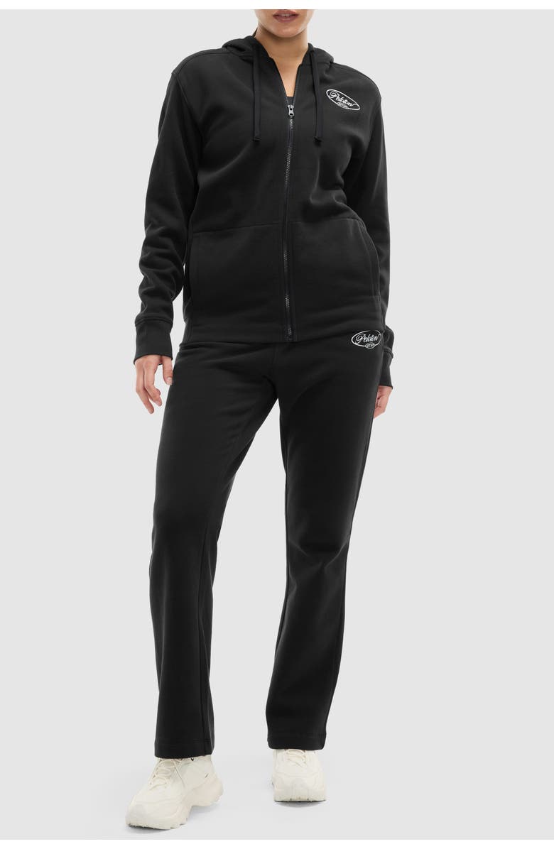 Peloton Soft Fleece Straight Leg Pant, Alternate, color, Black