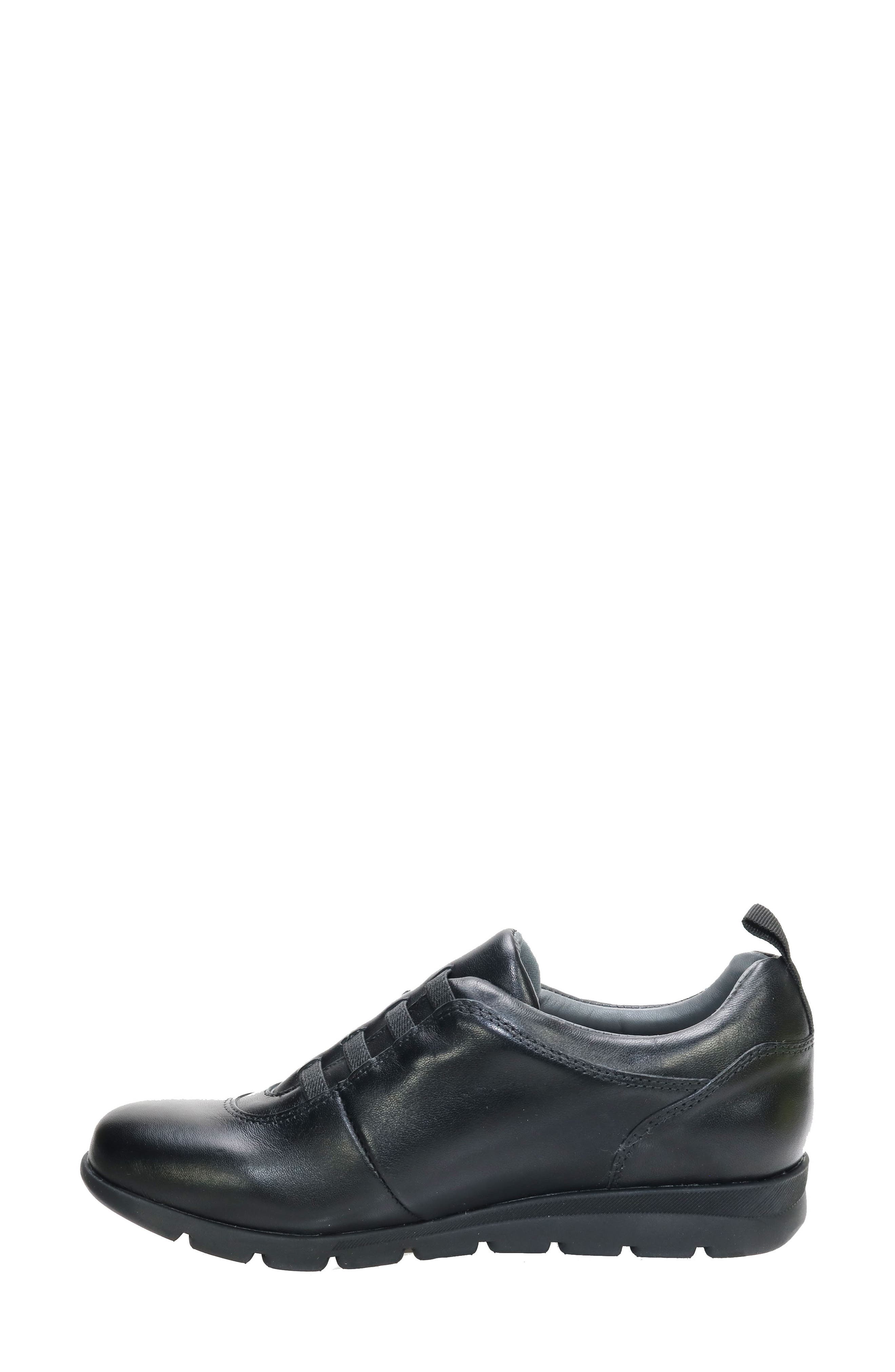 David Tate Bell Sneaker, Alternate, color, Black Nappa