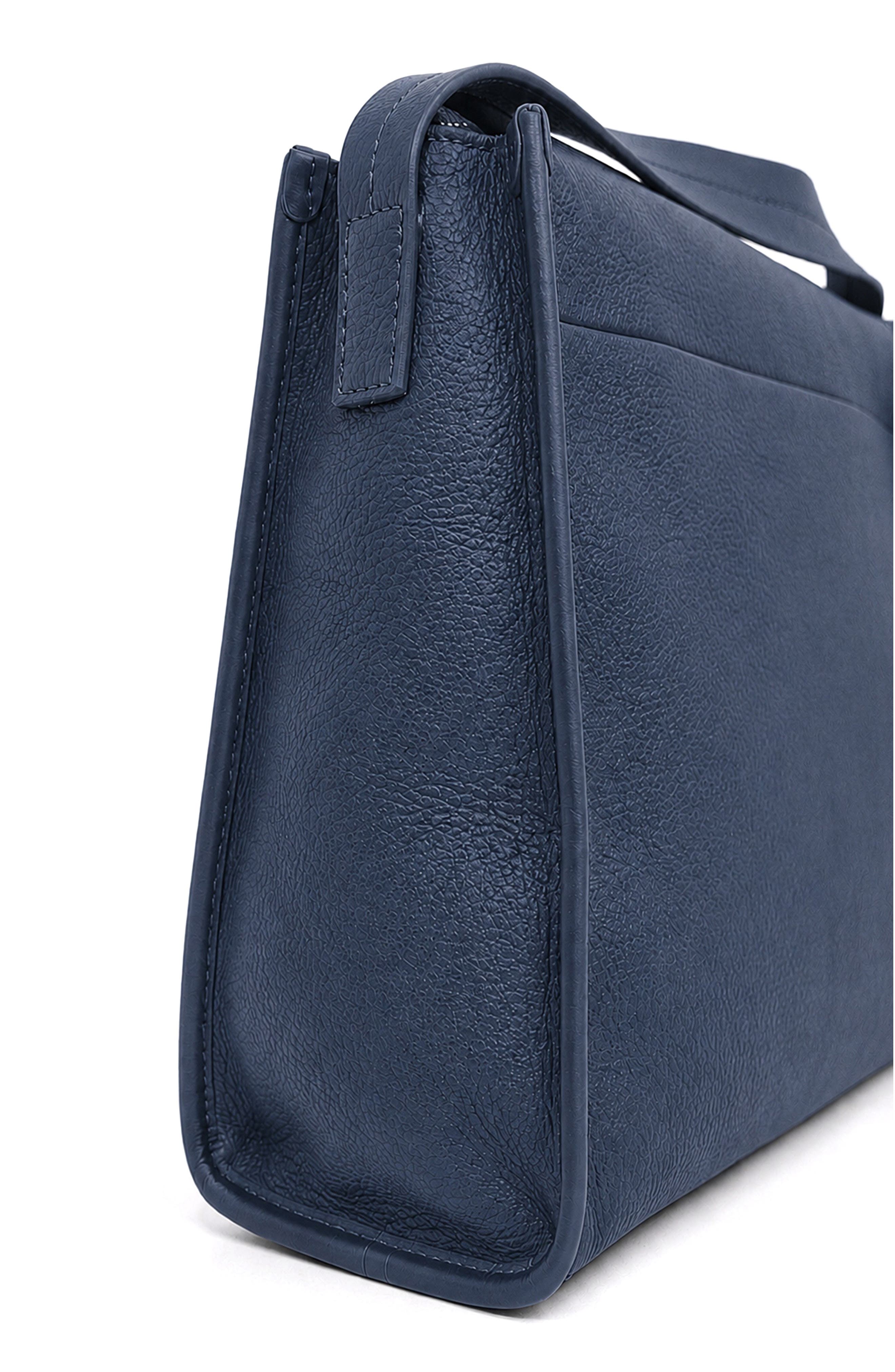 Eleanor Leather Crossbody Bag, Alternate, color, MIDNIGHT