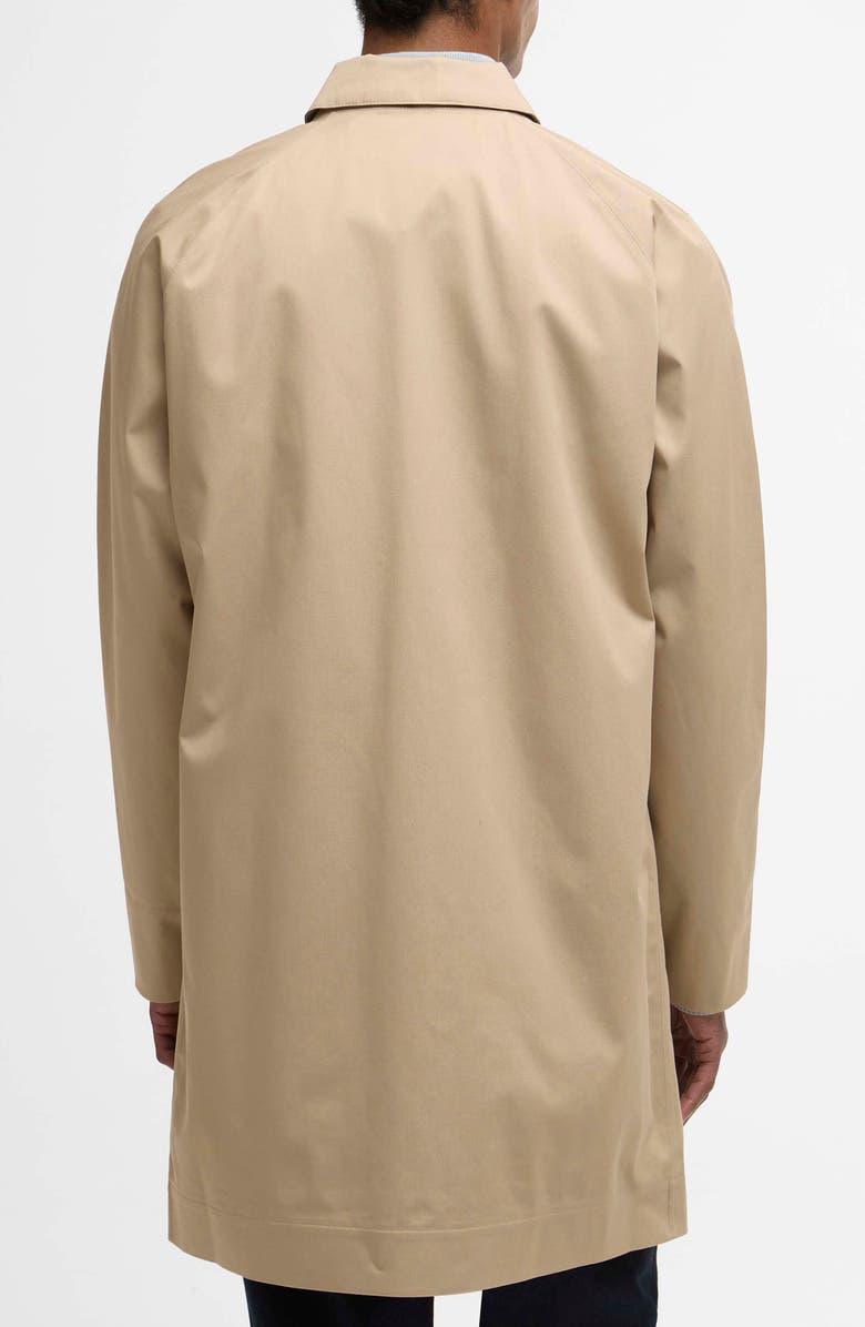 Barbour Rokig Waterproof Car Coat, Alternate, color, Washed Stone/ Highland Lake