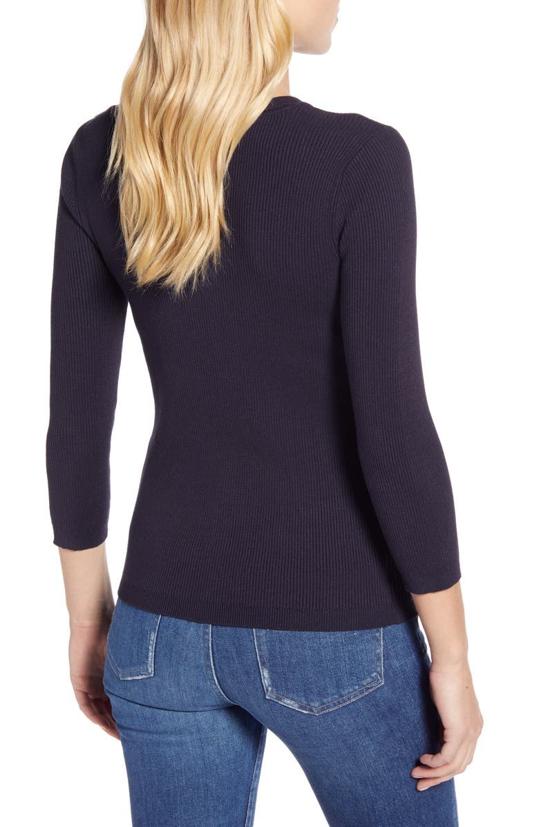 Tommy Hilfiger Ribbed Sweater, Alternate, color,