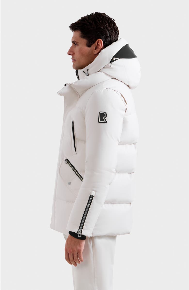 Rudsak Apollo Heritage Quilted Down Parka, Alternate, color, Vanilla