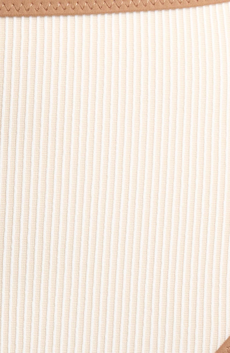 Sanctuary High Waist Bikini Bottoms, Alternate, color, White Sand