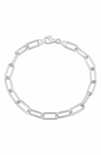 DELMAR Men's Paper Clip Chain Bracelet