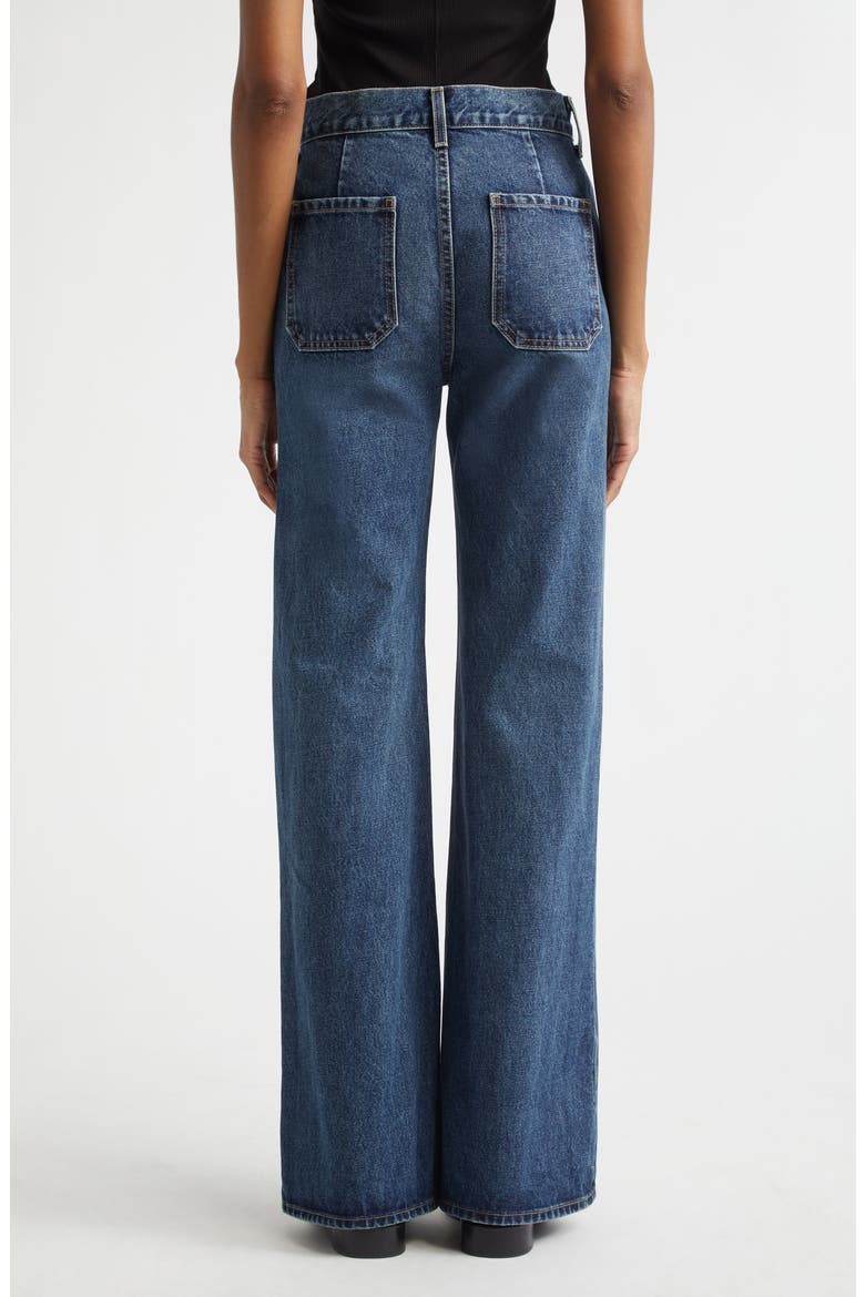 Edira Wide Leg Jeans, Alternate, color, SIMON WASH
