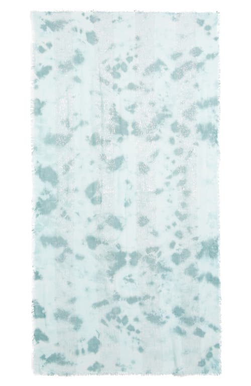 Tasha Print Scarf In Blue