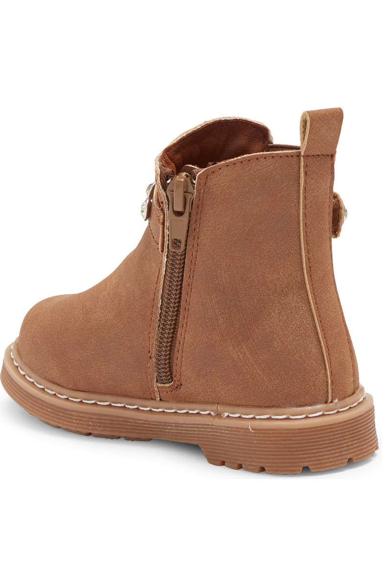 Nicole Miller Kids' Rhinestone Strap Bootie, Alternate, color,