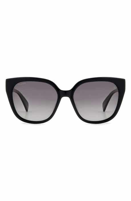rag & bone 56mm Gradient Polarized Square Sunglasses