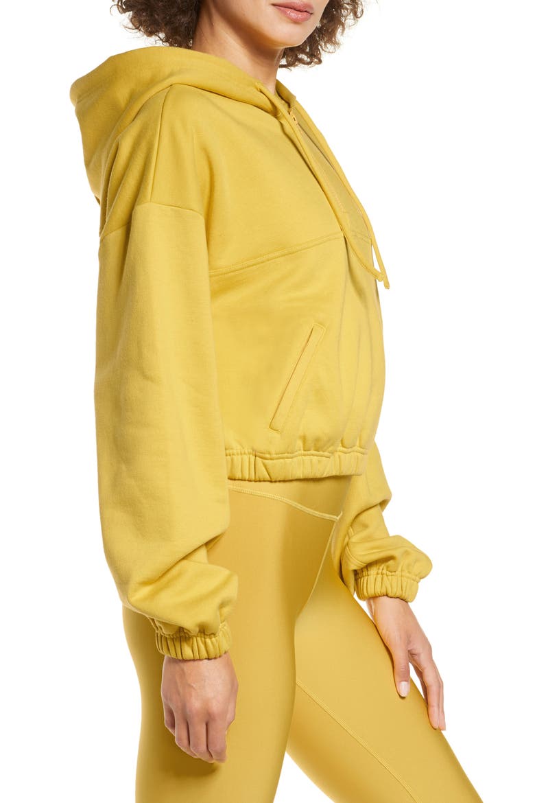 Stadium Quarter Zip Hoodie, Alternate, color, SULPHUR
