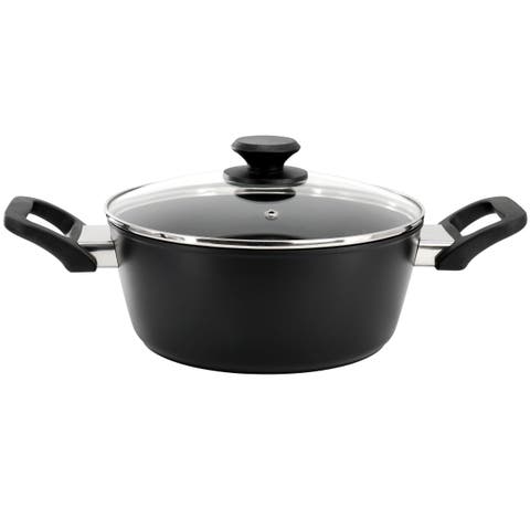 Connelly 4 Quart Textu Nonstick Aluminum Dutch Oven with Lid