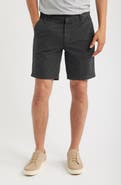 AG Wanderer Slim Fit Flat Front Stretch Seersucker Shorts