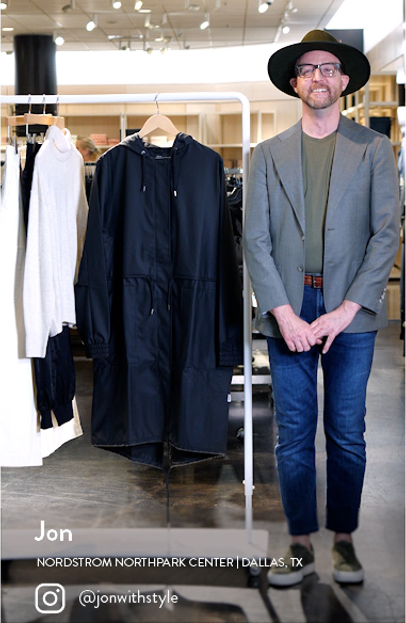 Rains String Waterproof Jacket | Nordstromrack