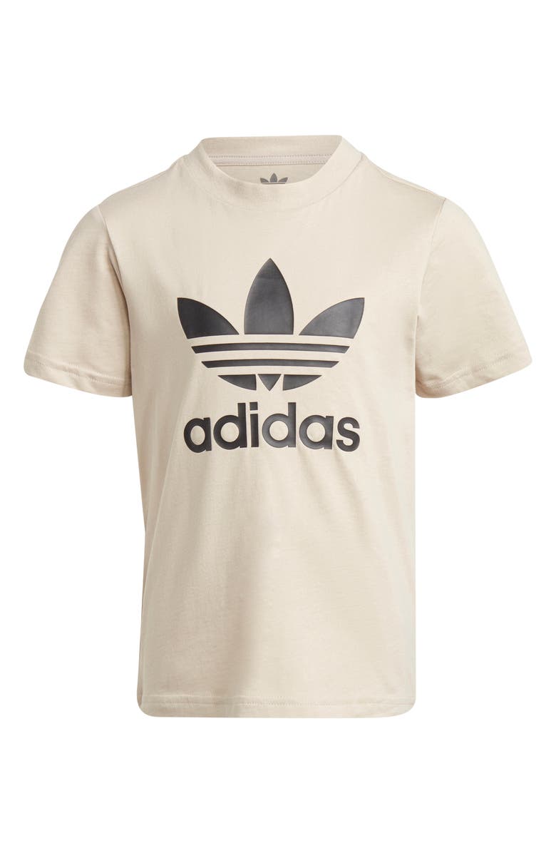 adidas Originals Kids' Adicolor Graphic T-Shirt & French Terry Shorts Set, Alternate, color, 