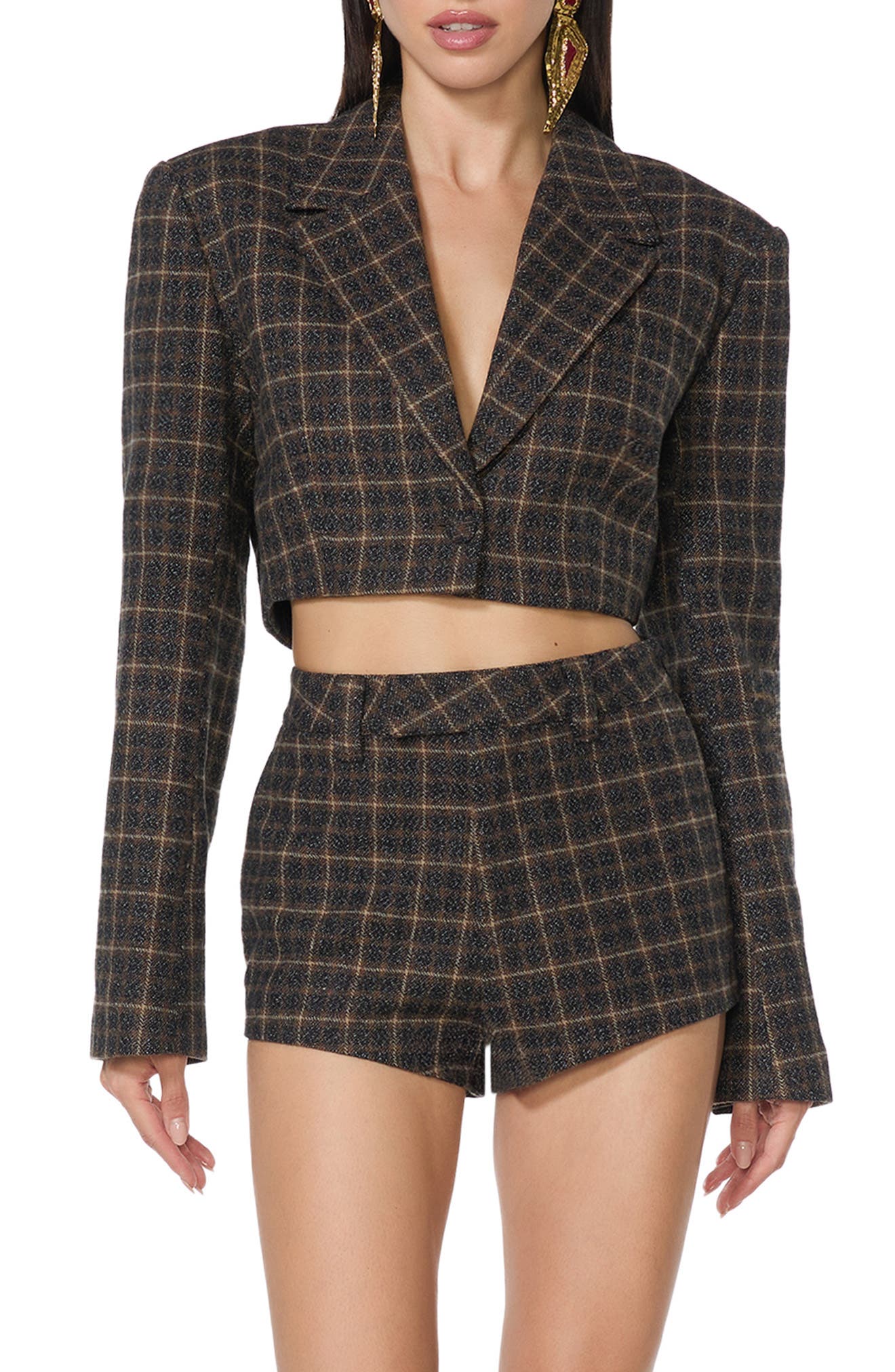 selected CHARCOAL PLAID
