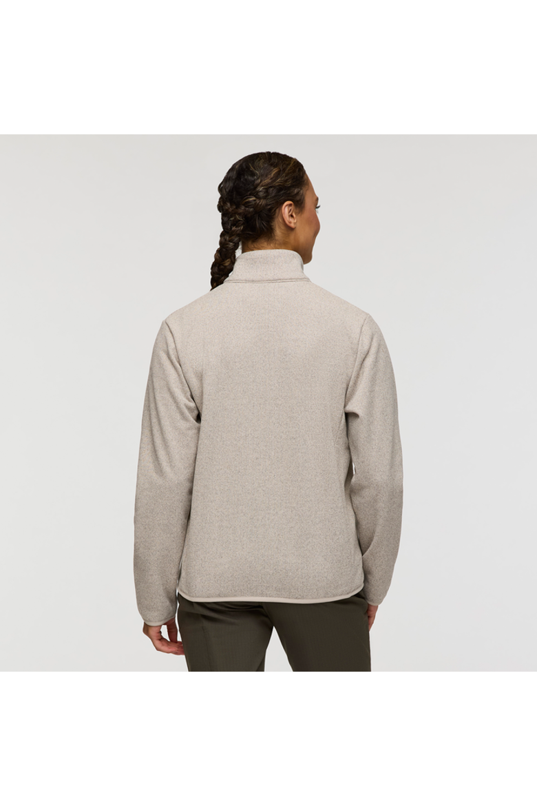 Envo Fleece Full-Zip Jacket - Women's, Alternate, color, Heather Cream