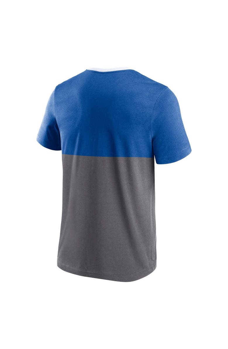 FANATICS Men's Fanatics Branded Gray Los Angeles Dodgers Claim The Win T-Shirt, Alternate, color, 