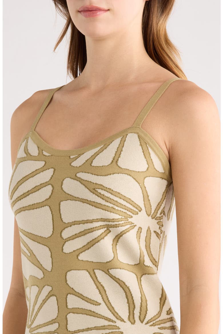 Overheated Midi Dress, Alternate, color, GREEN ASH