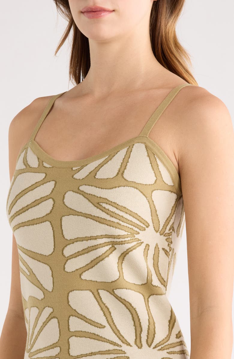 Billabong Overheated Midi Dress, Alternate, color, Green Ash