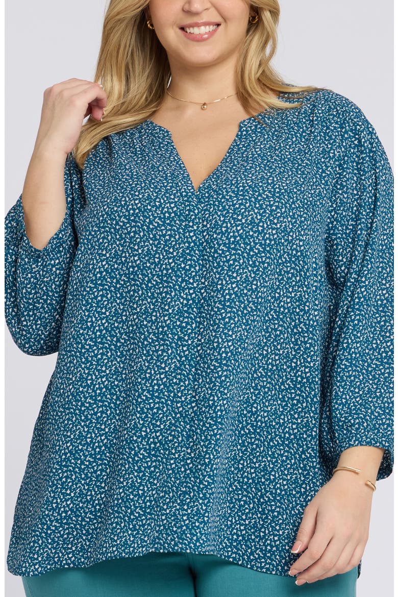 Pintuck Top, Main, color, DUNE DITSY