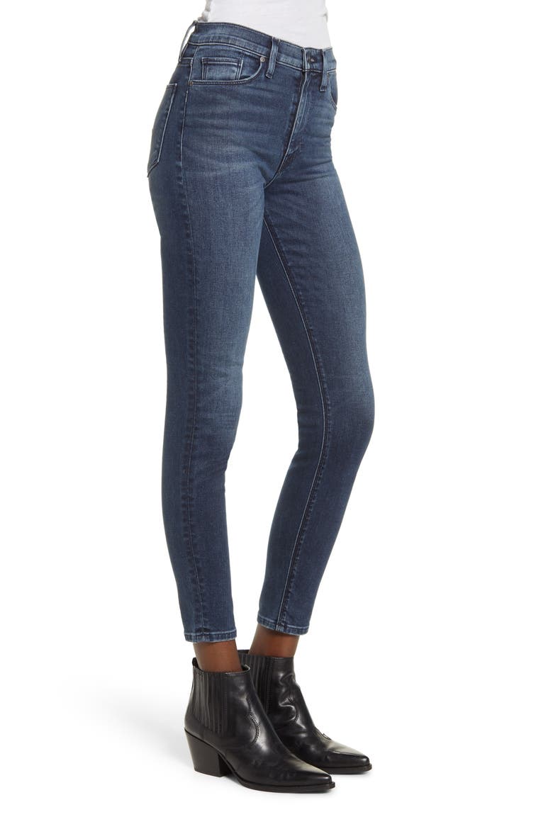Barbara High Waist Ankle Super Skinny Jeans, Alternate, color, GAMBIT 2