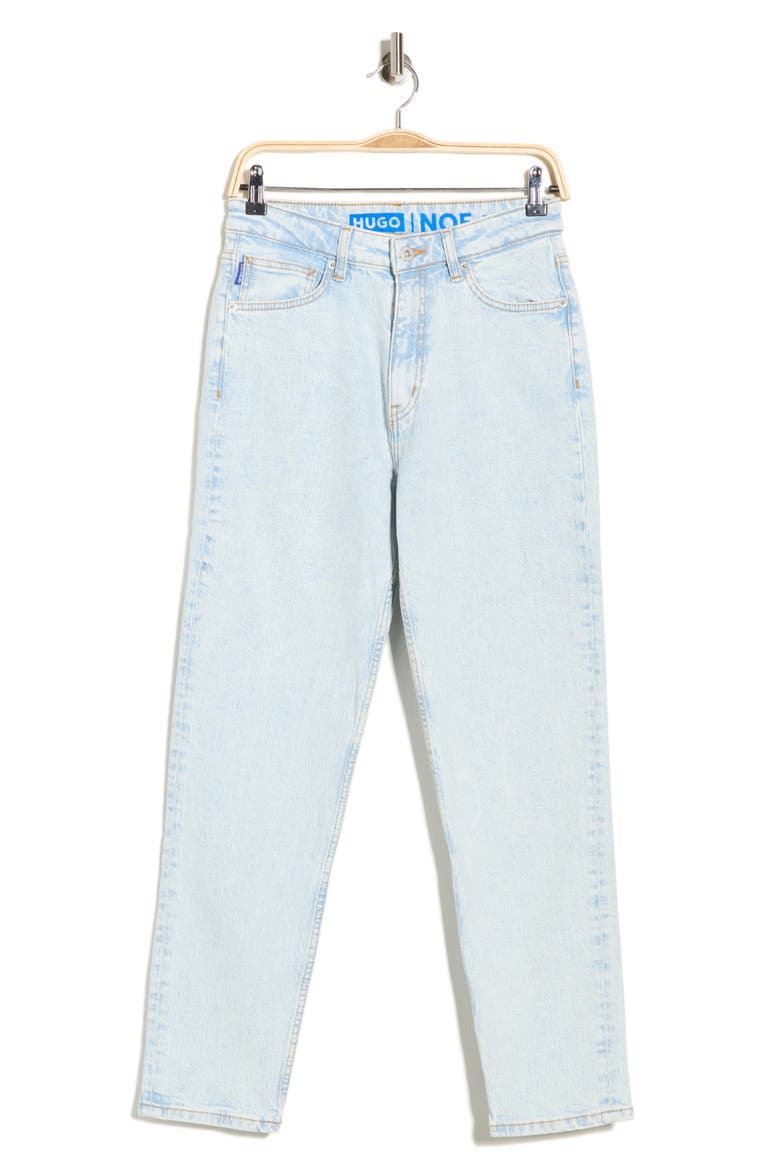 Noe Straight Leg Jeans, Alternate, color, TURQUOISE/AQUA