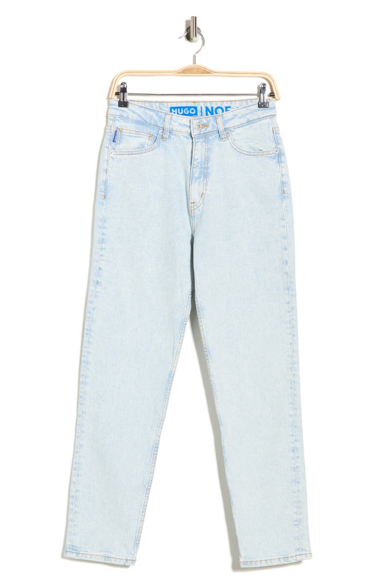 BOSS Noe Straight Leg Jeans, Alternate, color, Turquoise/Aqua