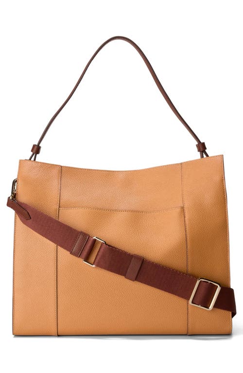 Cole Haan Carryall Medium Shoulder Bag In Neutral Color Block Biscuit