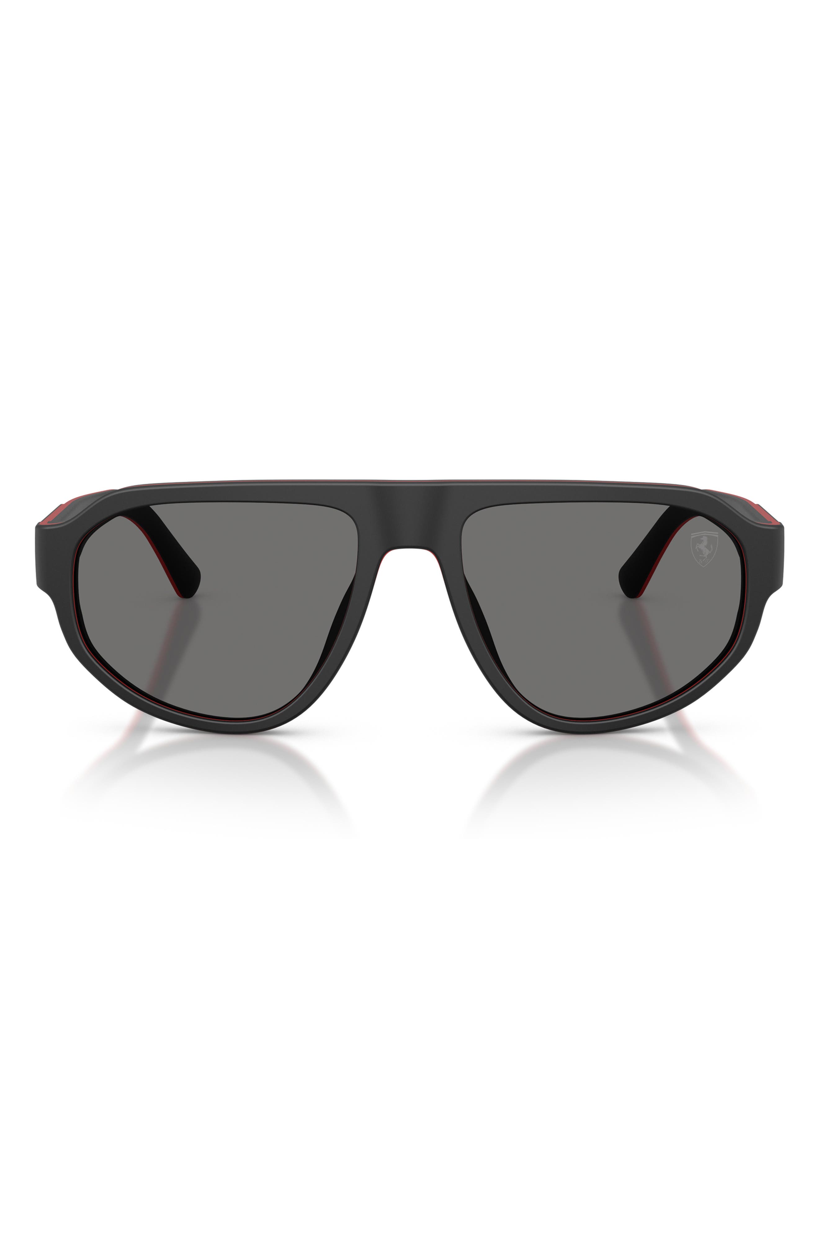 BLACK MATTE RED / DARK GREY