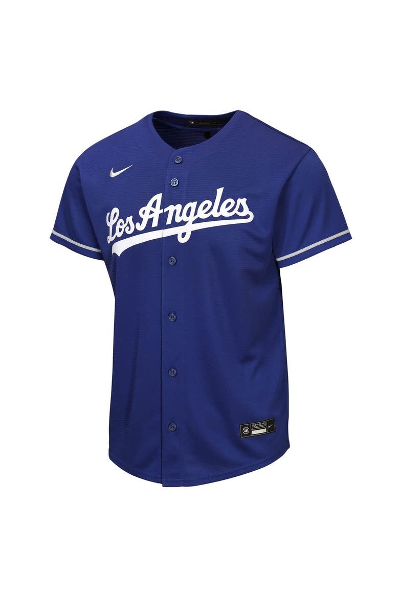 Youth Nike Freddie Freeman Royal Los Angeles Dodgers Alternate Replica Jersey, Alternate, color, Royal