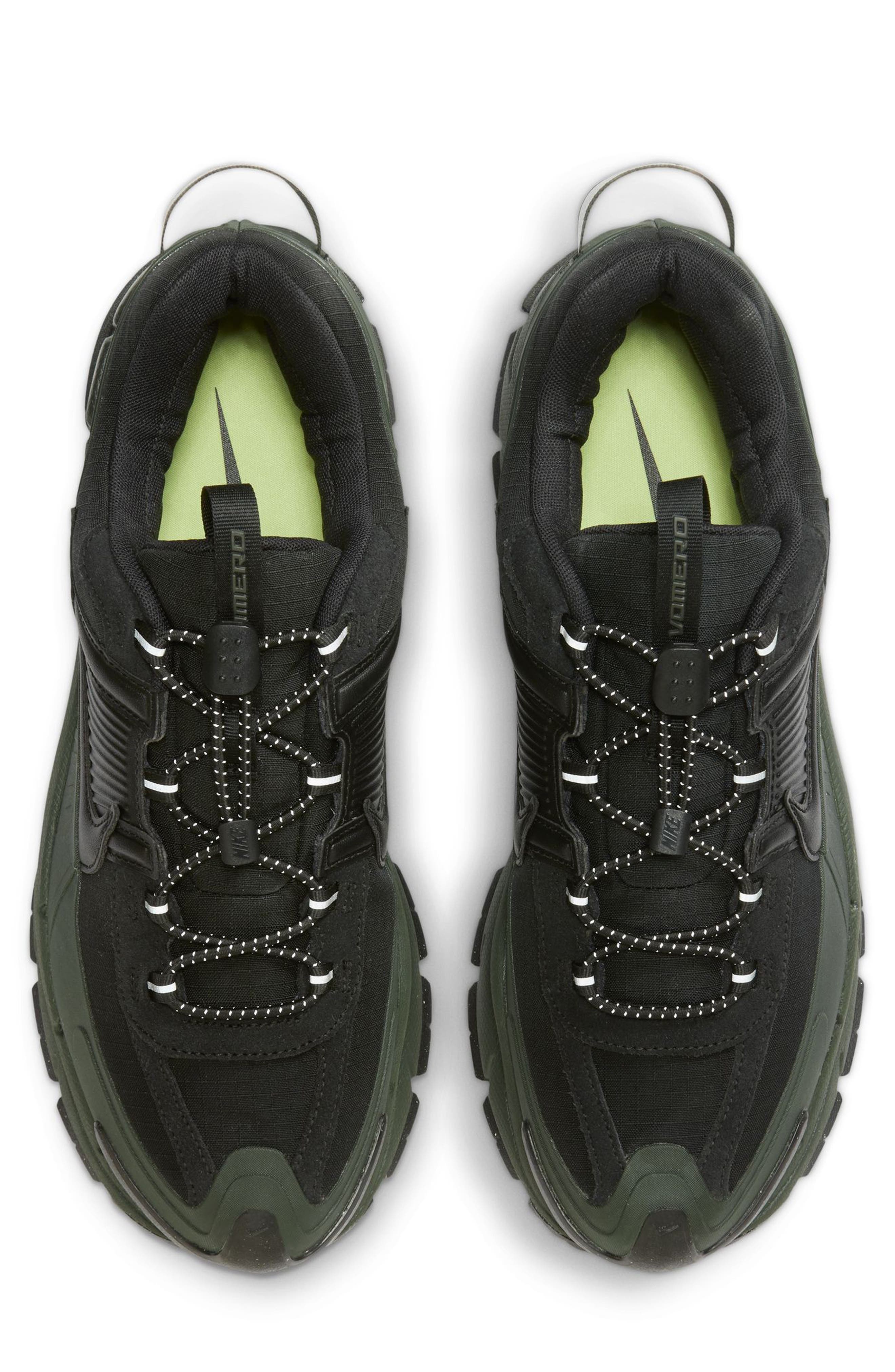 Nike Zoom Vomero Roam Winterized Sneaker, Alternate, color, Sequoia/ Lemon Twist