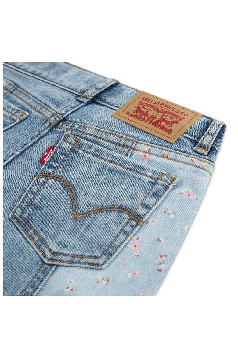 Kids' Color-Blocked Wide Leg Jeans, Alternate, color, BE COOL WITHOUT DESTRUCTION