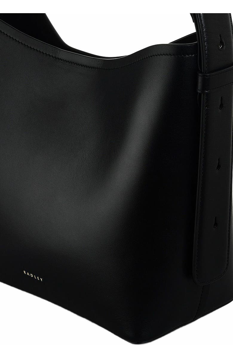 Radley Bathurst Mews Medium Ziptop Shoulder Bag, Alternate, color, Black