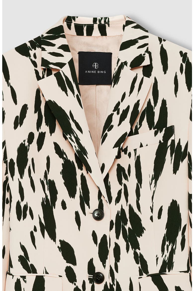 Laika Blazer, Alternate, color, Golden Beige Leopard