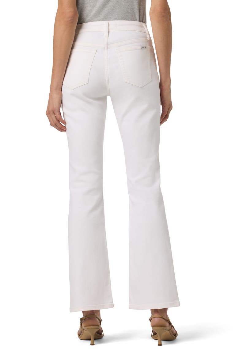 Curvy High Waist Bootcut Jeans, Alternate, color, WHITE