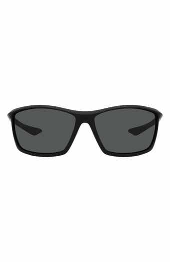 Fossil 63mm Polarized Rectangular Sunglasses