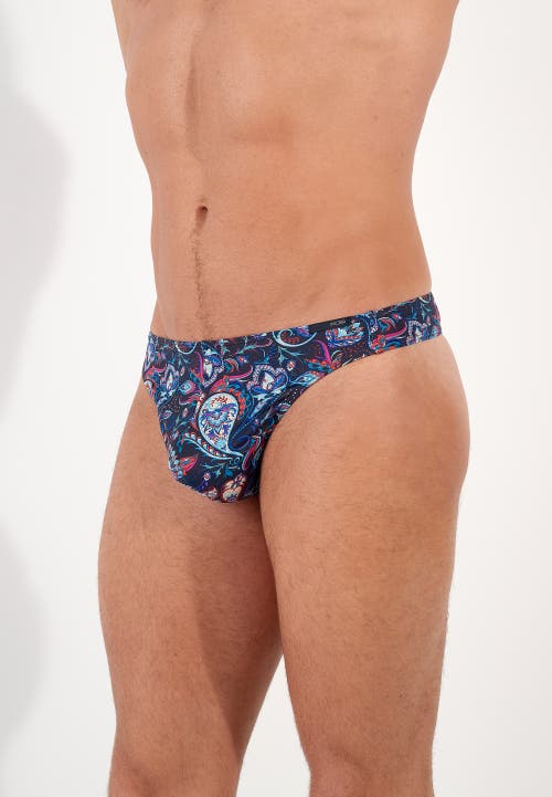 Hom Usa Funky Styles G-string In Blue