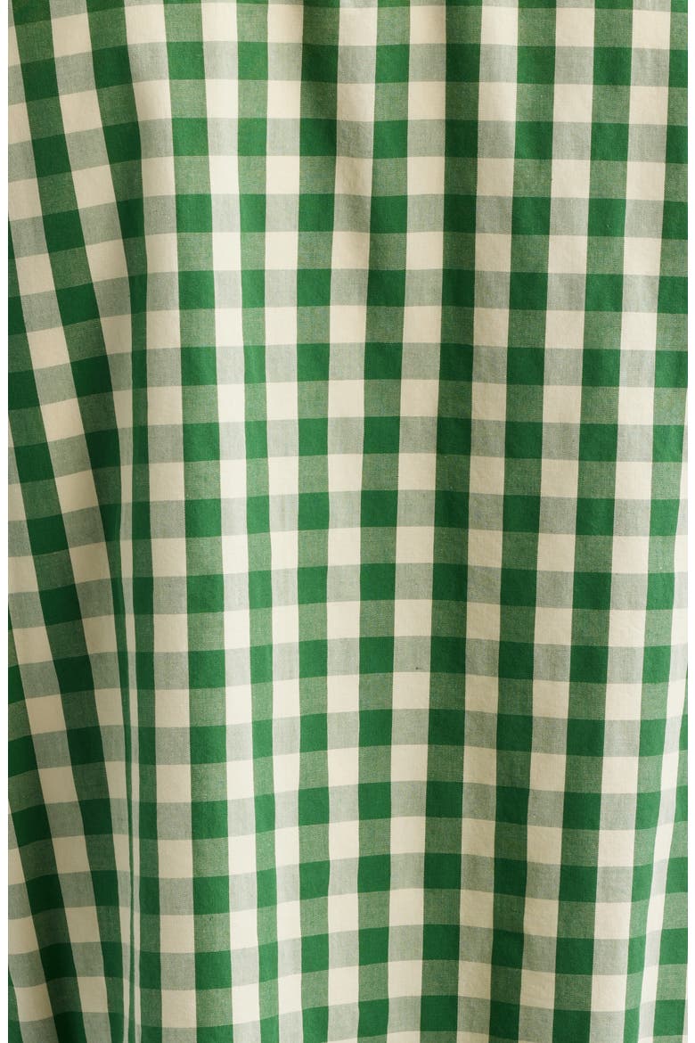 The General Button-Up Shirt, Alternate, color, GREEN GINGHAM