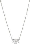 Nadri Wren Cubic Zirconia Small Frontal Necklace