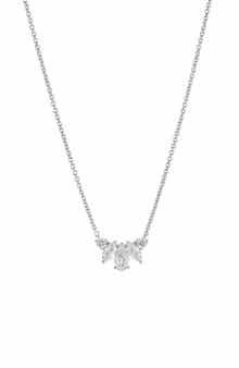 Nadri Wren Cubic Zirconia Small Frontal Necklace