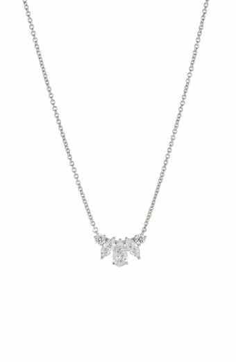 Nadri Wren Cubic Zirconia Small Frontal Necklace