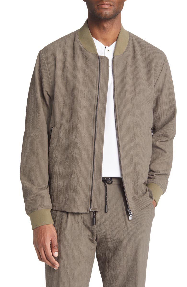 BOSS Hanry Bomber Jacket, Main, color, 