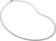 Monica Vinader Wide Snake Chain Necklace