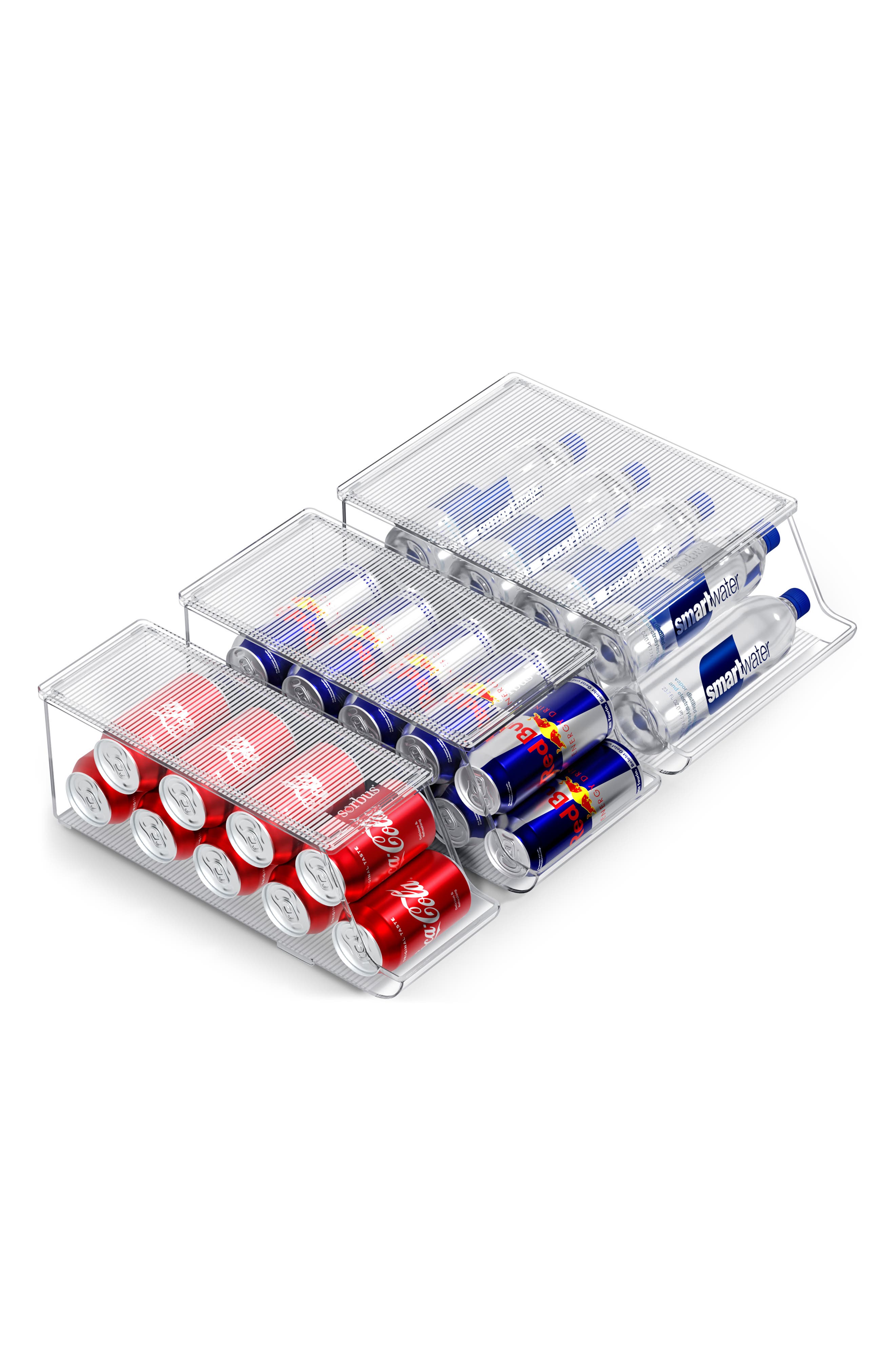 3-Piece Soda Can Organizer Set