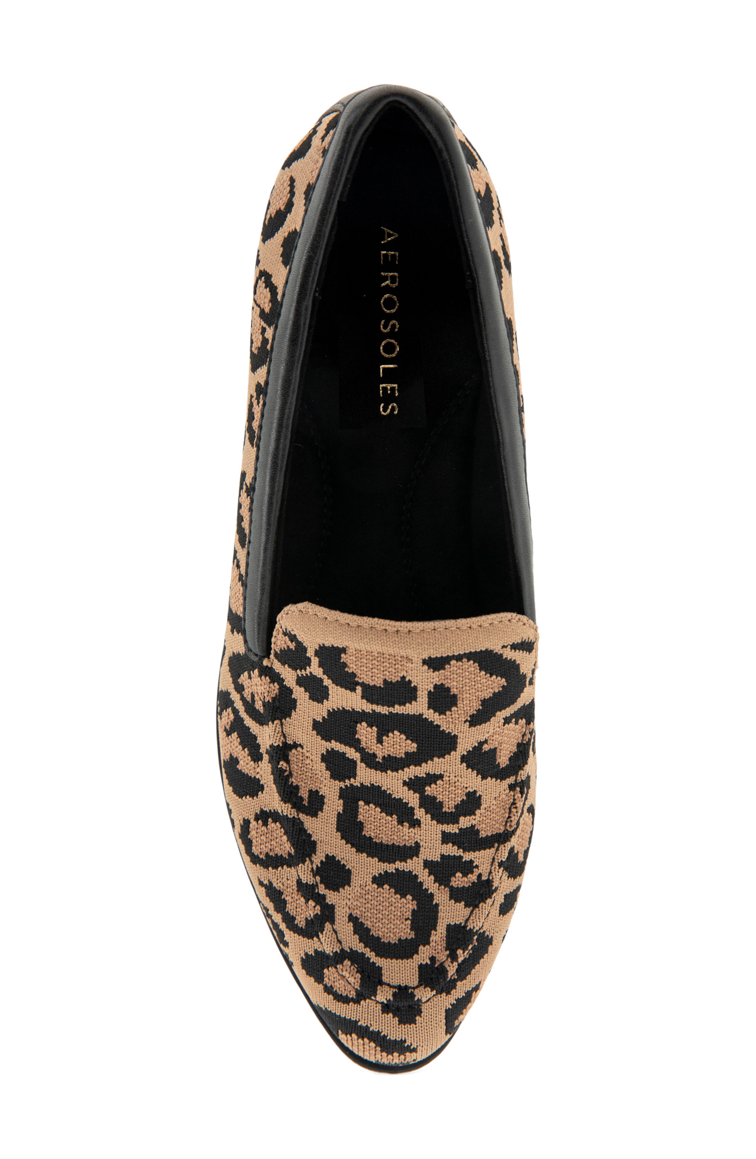 Aerosoles Emani Leopard Print Loafer, Alternate, color, 