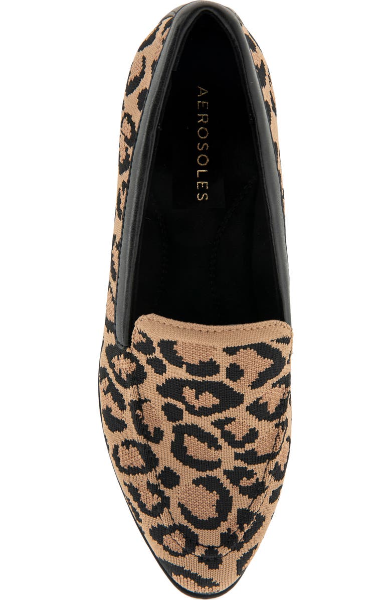 Aerosoles Emani Leopard Print Loafer, Alternate, color,