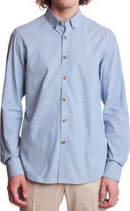 PAISLEY & GRAY Brian Solid Stretch Cotton Dress Shirt